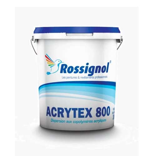 Acrytex 800 Blanc Rossignol 30Kg - Peinture acrylique intérieur de finition mate